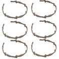 thumbnail image 1 of 6PCS Banda para el cabello con bolsillo retráctil, Diadema plegable ondulada con resorte antideslizante, Aro para el cabello ajustable portátil compacto Vhermosa, 1 of 5