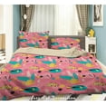 thumbnail image 3 of 3D Cartoon Shell Fish Pattern Funda nórdica Juego de cama Set Funda nórdica, 3 of 3