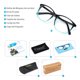 thumbnail image 5 of Cyxus Lentes para Computadora Hombres y Mujeres Anti Luz Azul Lente Antireflejant Bloqueo UV Antifatiga Anteojos 8121T32 Cyxus Style, 5 of 5