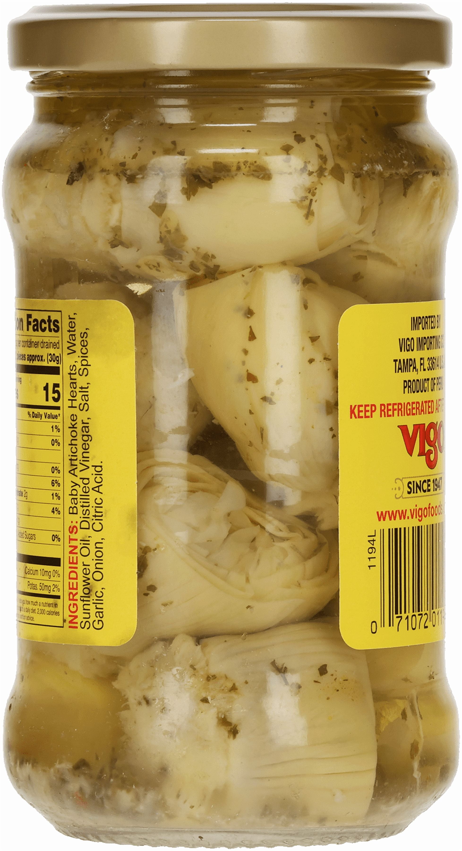 Vigo Marinated Baby Artichoke Hearts, 9.9 oz