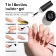 thumbnail image 2 of Juego de gel Builder Gel Beetles Builder Gel para uñas, 15 ml, 7 en 1, 2 of 6
