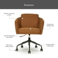 thumbnail image 4 of Better Homes & Gardens Juliet Office Chair, Ochre, 4 of 16