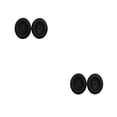 thumbnail image 4 of Methold Auriculares Cojín Almohadilla para la oreja Reemplazo de protección transpirable montado en la cabeza profesional para auriculares Negro 2piezas, 4 of 6