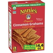 Annie's Organic Cinnamon Graham Crackers, Made With Whole Grain, 14.4 oz