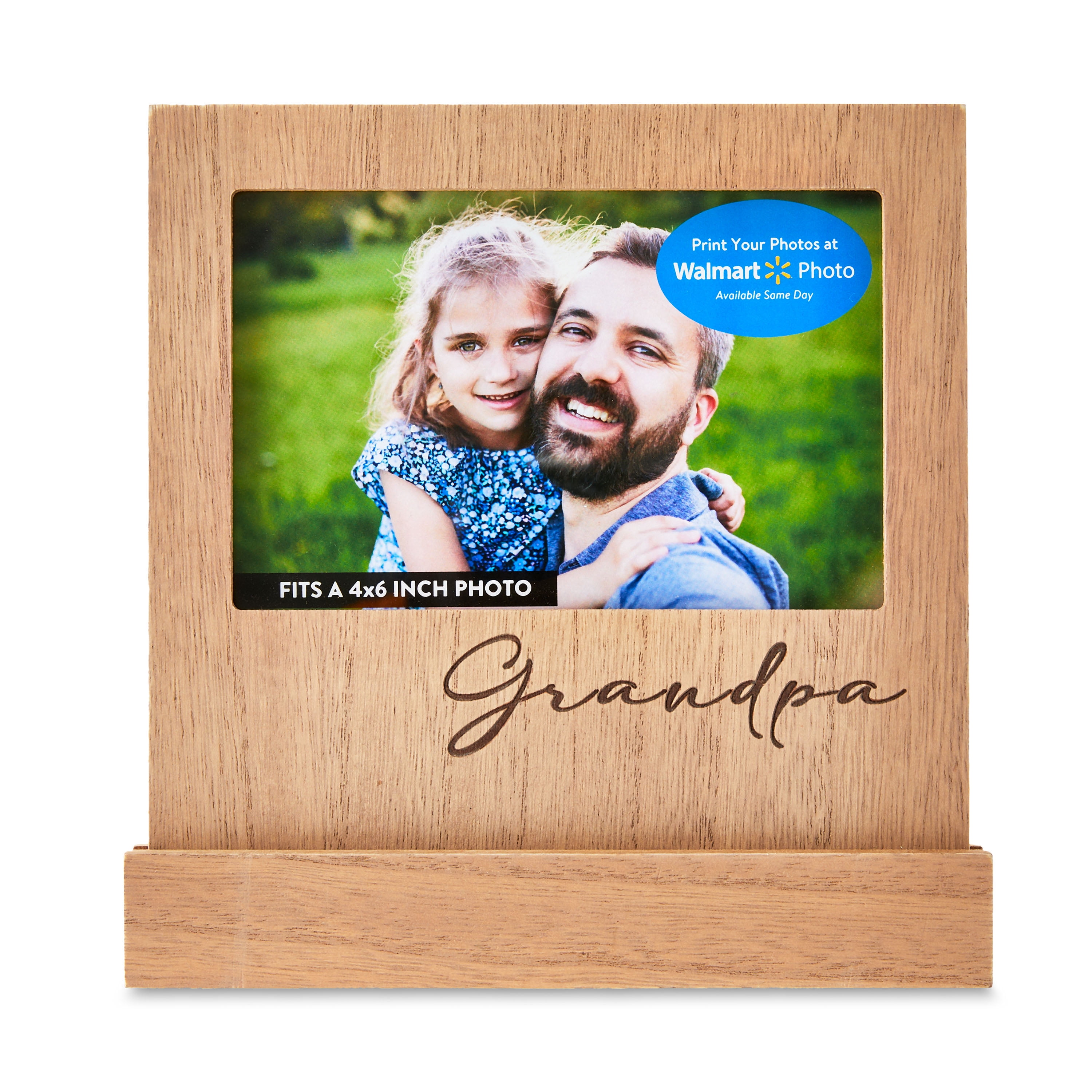 Father's Day 4" x 6" Brown Grandpa Picture Frame Way to Celebrate