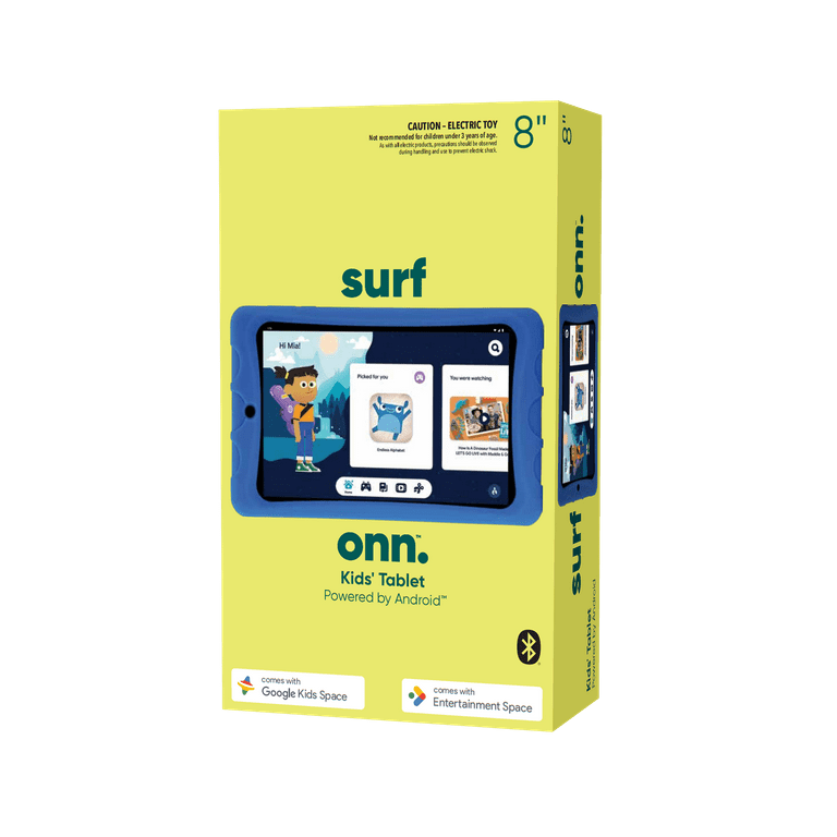 onn. 8 Kids Tablet, 32GB, (2021 Model) - Blue 