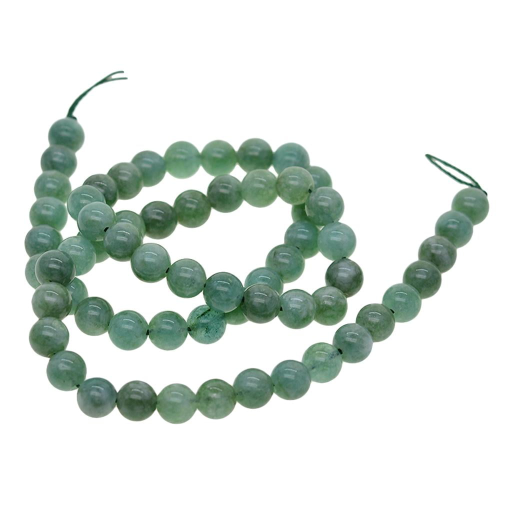 Faceted Green Jade Gemstone Jewelry Making Loose Beads 15" Jewlery Beads in Bulk 