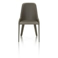 thumbnail image 2 of Dining Chair With Shadow Black Bonded Leather Upholstery, 2 of 5