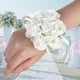 thumbnail image 5 of Flor de mano Jadeshay 2 piezas ramillete de muñeca de boda color Rosa claro, 5 of 8