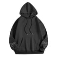 thumbnail image 5 of Fashion Sweatshirts for Womens Pullover Plus Size Casual Printed Round Neck Long Sleeved Loose Hooded Sweatshirts, 5 of 5