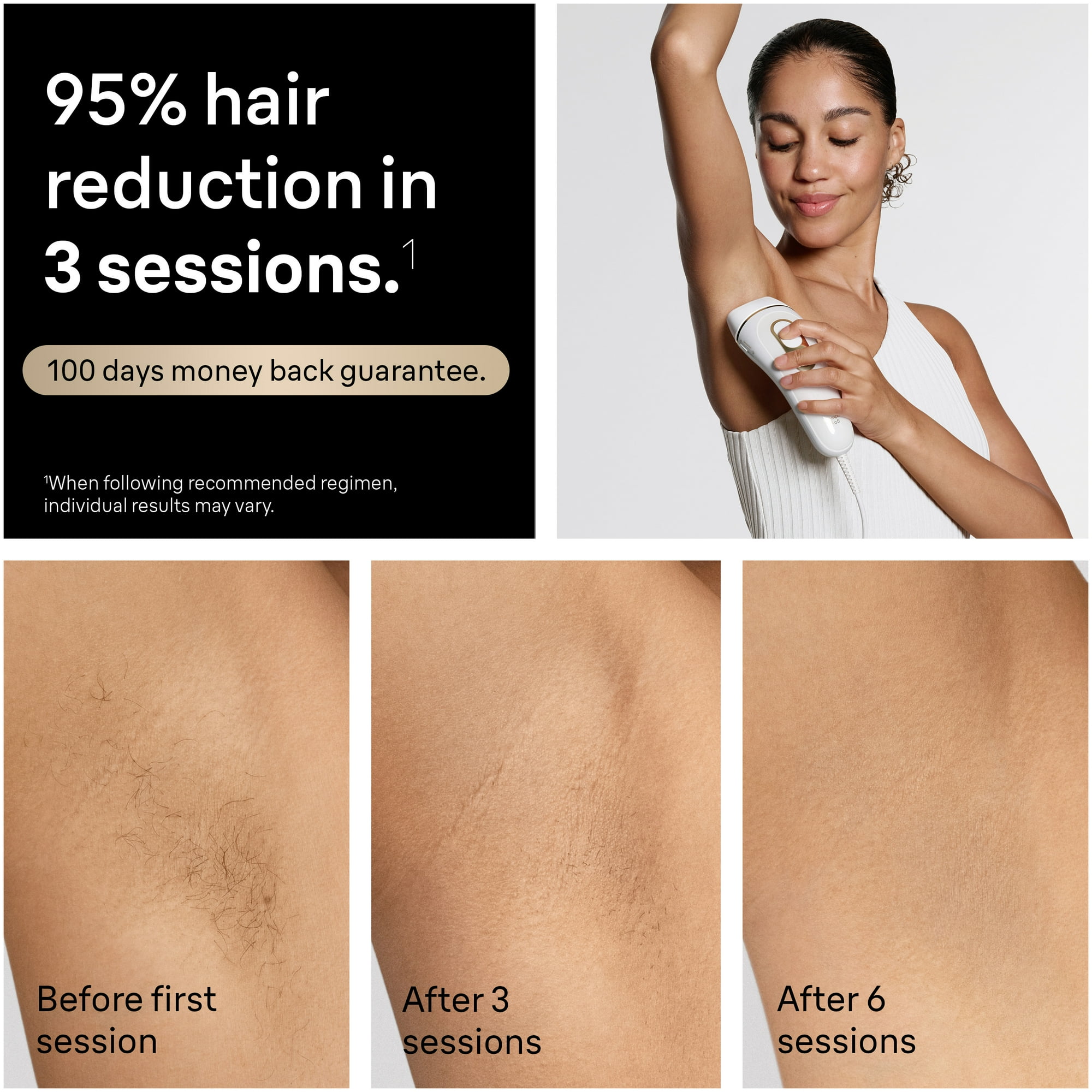 Braun IPL Silk-Expert Pro 5 Laser Hair Removal at Home, Permanent
