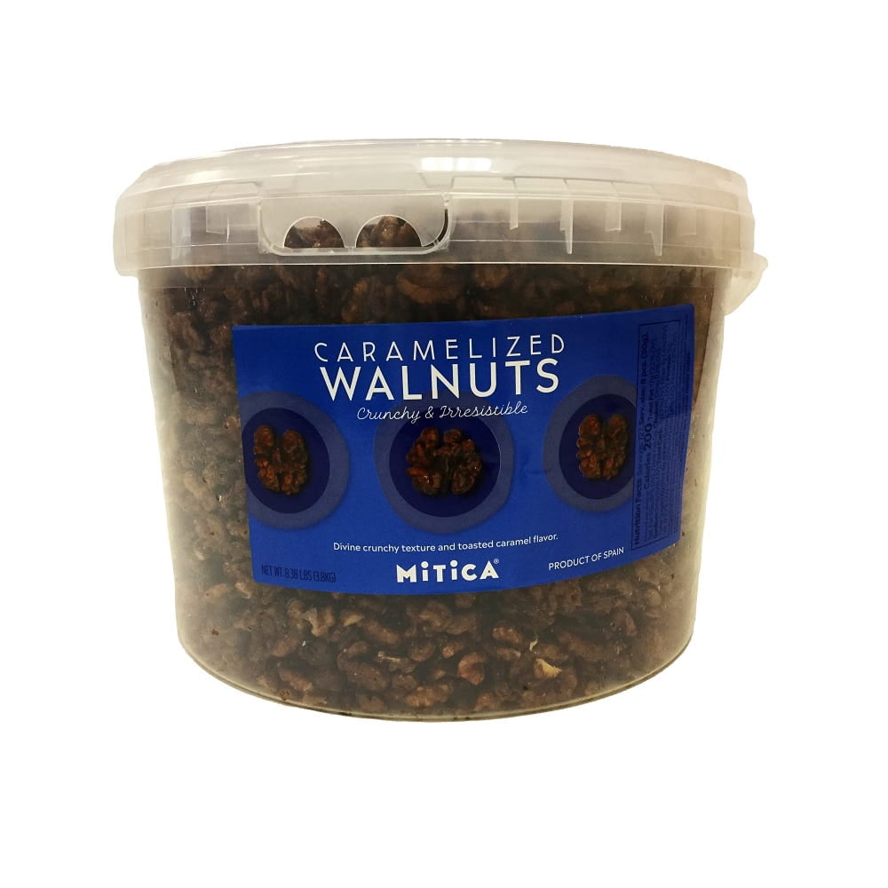 Mitica Caramelized Walnuts, 8.4 lb, 1 Pack
