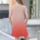 thumbnail image 5 of Girls 2025 Summer Dresses Gradient Short Sleeve Casual Dress Soft and Comfortable A-Line Dress for Everyday Wear ,Sie:110, 5 of 7