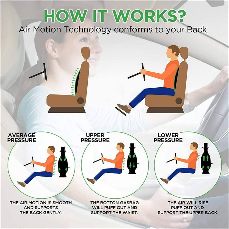 Lower back support while driving new arrivals