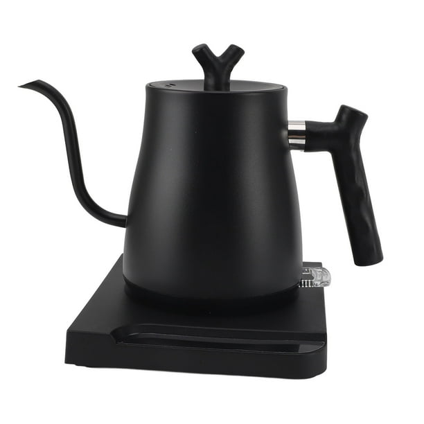 Hervidor de Agua Con Cuello de Cisne Para El Hogar, Hervidor de Café Eléctrico Auticú de Acero Base inoxidable, Utensilios de