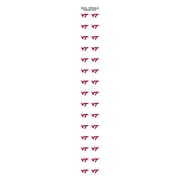 Virginia Tech Nail Sticker Decals