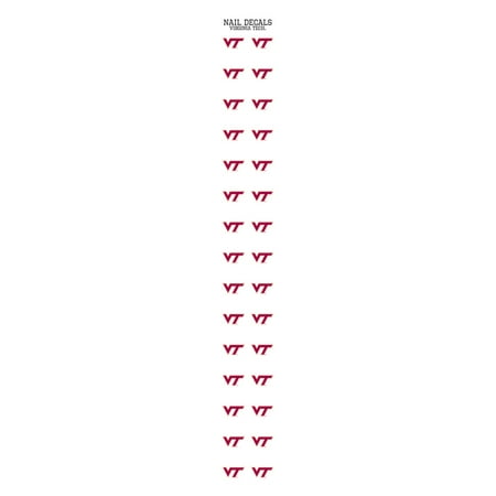 Virginia Tech Nail Sticker Decals