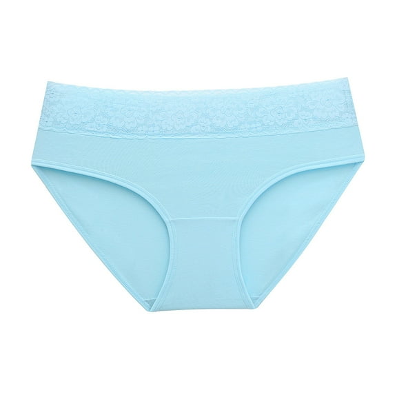 LEEy-world Womens Lingerie Women Underwear Bow Tie Bikini Panties Lace Low Waist Rise Hipster Cotton Breathable Panties,BU1