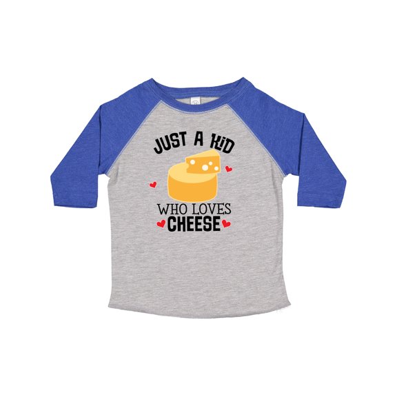 Inktastic Cheese Lover Kids Boys or Girls Toddler T-Shirt