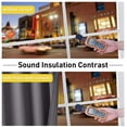 thumbnail image 2 of NICETOWN Noise Insulation Curtain Panels, Pair of Energy Smart & 100% Blackout Echo of Sounds Reducing Drapes for Dining Room Window, Thermal Guest Room Lined Window Dressing(Gray, 52 x 84 inch), 2 of 7