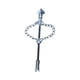 thumbnail image 3 of Desatascador de cadena desincrustante de eje flexible para desagües de ducha y lavabos de baño Estilo B, 3 of 8