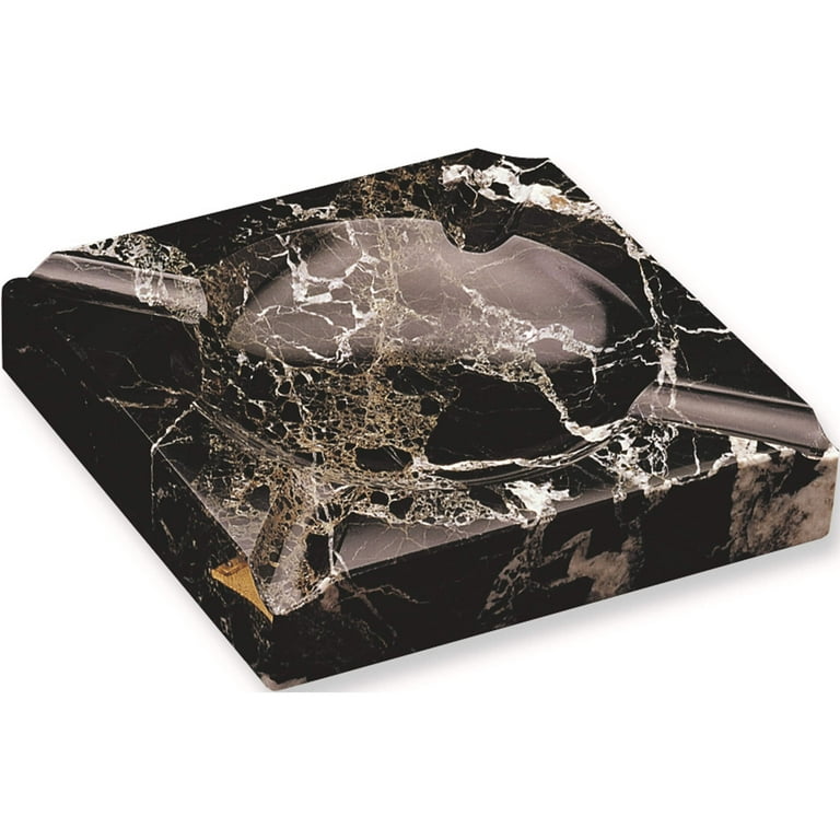 Marble outlet cigar ashtray