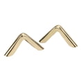 thumbnail image 1 of Book Corner Protectors Metal, Brass Gold Book Corner Protectors Paperback Book Corner Protector with 50Pcs for Album Book, 1 of 7