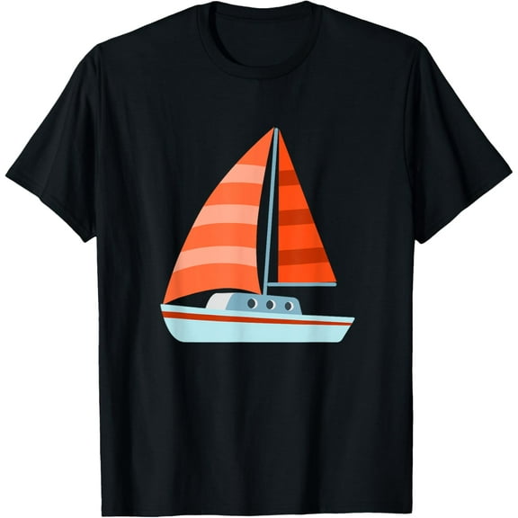 Playful Comfort Tee - Sailboat Dinghy Yacht Costume T-Shirt