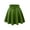 KELLY_GREEN, variant on MBJ WB669 Womens Basic Versatile Strechy Flare Skater Skirt XL WHITE