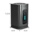 thumbnail image 6 of Moxufan 1 Set Electric Air Pump Portable Rechargeable Air Pump Swimming Pool Air Mattress Pump for Home Camping Beach,Black, 6 of 6
