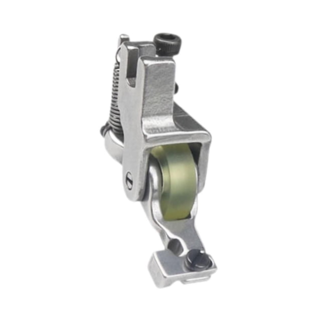 Drezz Sewing Presser Foot Adjustable Hide Zipper Guide Presser Foot Zipper Guide Sewing Machine Tool Presser Foot Smooth Sewing Machine Presser Feet Versatile Sturdy Metal Rubber Wheel
