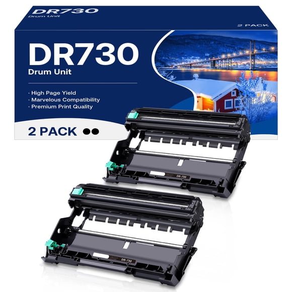 MCYCOLOR Compatible DR730 Unité de Batterie de Remplacement pour Brother DR-730 DR 730 à Utiliser avec MFC-L2710DW MFC-L2750DW HL-L2395DW HL-L2370DW HL-L2350DW HL-L23