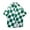 Mens Shirts Green, variant on Big & Tall Mens Hawaiian Shirts Plaid Button Down Short Sleeve Summer Beach Vacation Tops Fathers Gift M-5XL