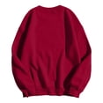 thumbnail image 5 of KHONTS Hanging with My Boos Sweatshirt for Women Just Hangin with My Little Boos Halloween Pullover Tops Red L, 5 of 5