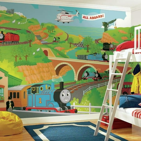 Thomas the Tank Engine Full Size Prepasted Mural