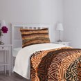 thumbnail image 3 of Ambesonne Vintage Quilted Bedspread Set 2 Pcs, Strikes Pattern, Twin Size, Multicolor, 3 of 5