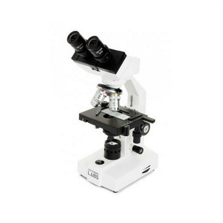 UPC: 0050234441315 | Celestron Labs CB2000CF Compound Binocular Microscope 10x 20x Eyepieces 4x 10x 4