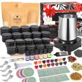 thumbnail image 1 of Kit para hacer velas SAEUYVB DIY con suministros de cera de soya y olla de 900 ml, 1 of 6
