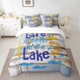 thumbnail image 2 of YST Lake House 7-Piece Comforter Set, Boys Lake Theme Bedding Set, Full Size, 2 of 5