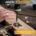 thumbnail image 6 of Uxcell 5pcs TT27 Torx Impact Screwdriver Bit 1/4" Hex Shank 2" Long Magnetic with Hole, 6 of 7