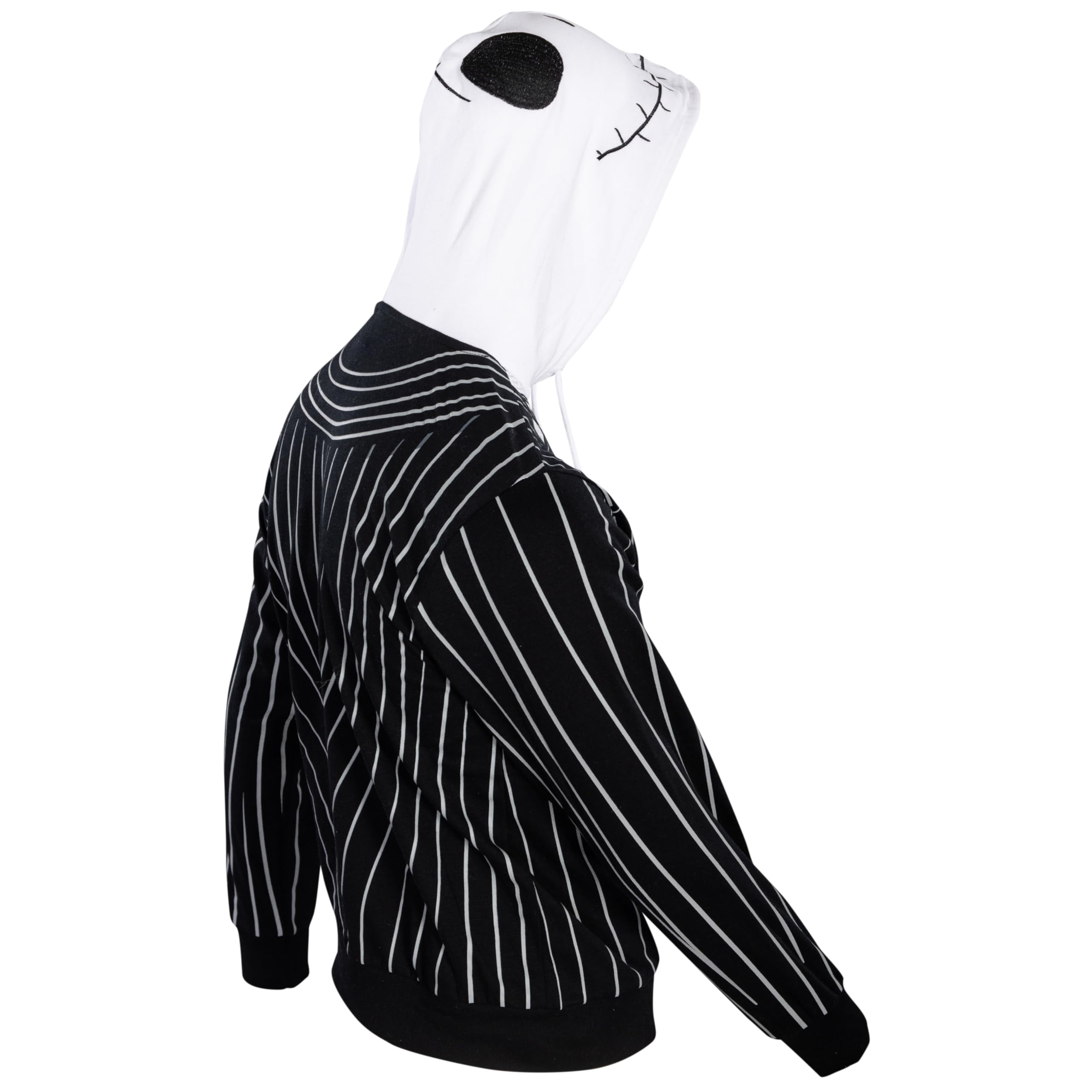 The Nightmare Before Christmas Jack Skellington Halloween Costume Cosplay Hoodie - Officially Licensed