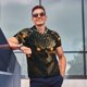 thumbnail image 4 of Fotbe Metal Evil Skull Camiseta Polo de Golf para Hombre con Estampado – Camisa Deportiva Transpirable con Cuello Abotonado-Small, 4 of 6