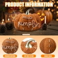 thumbnail image 3 of Ayieyill Fall Decorations for Home, Pumpkin Decor for Thanksgiving Decoration, Autumn Pumpkin Table Decor for Thanksgiving Home Decor, 3 of 8
