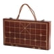 thumbnail image 3 of Tablero de ajedrez de madera, juegos de estrategia sin piezas, desarrollo plegable, chino 2165 x 1181 x 217 pulgadas, 3 of 8