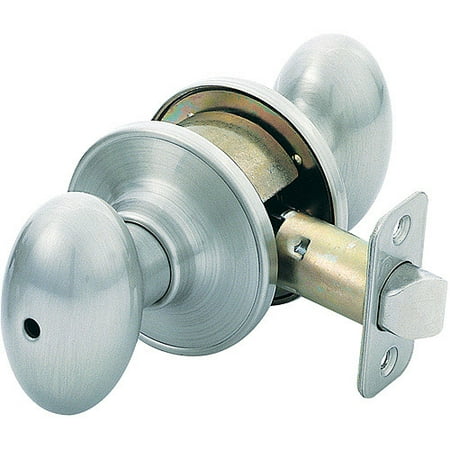 Solerno Satin Nickel Privacy Knob
