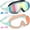 Lightgreen & Orange, variant on Swim Goggles 2 Pack, Kids Swimming Goggles with Earplugs&Nose Clip Wide View Anti-Fog/UV