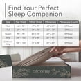 thumbnail image 2 of DECOLURE 100% Viscose Derived from Bamboo Sheets Full Size - Luxury 6 Pc Naturally Cooling Sheets, Ultra Soft Bed Set - Deep 17" Pockets, Durable Dou, 2 of 8