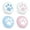Pink & Blue, variant on GeekShare Cat Paw PS5 Thumb Grips Thumbsticks Cover for Switch Pro PS4 PS5 Controller 4PCS Pink&Blue