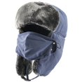 thumbnail image 1 of Soviet Military Russian Pilot Hat Winter Outdoor Ski Protective Hat Warm Hat Men‘s Hat Rabbit Winter Thick Leather Warm, 1 of 7