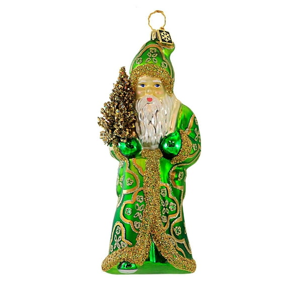 Gabriela Christoff Ornaments 6.25In Royal Splendor, Glass, Christmas Ornament Santa 390G